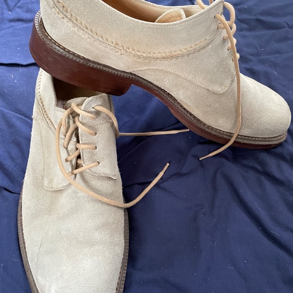 Men\'s Cole Haan tan suede dress shoes